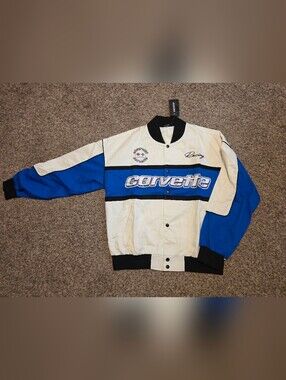 Chemistry White & Blue Corvette Racing Jacket